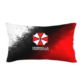 Подушка 3D антистресс с принтом UMBRELLA CORP в Новосибирске, наволочка — 100% полиэстер, наполнитель — вспененный полистирол | состоит из подушки и наволочки на молнии | ada wong | biohazard | leon | nemesis | project resistance | raccoon city | re2 | resident evil 2 | rpd | stars | umbrella | ада вонг | амбрелла | немесис | ужасы