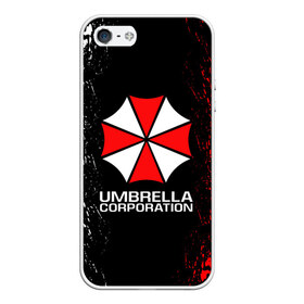 Чехол для iPhone 5/5S матовый с принтом UMBRELLA CORP в Новосибирске, Силикон | Область печати: задняя сторона чехла, без боковых панелей | ada wong | biohazard | leon | nemesis | project resistance | raccoon city | re2 | resident evil 2 | rpd | stars | umbrella | ада вонг | амбрелла | немесис | ужасы