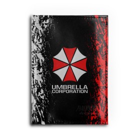 Обложка для автодокументов с принтом UMBRELLA CORP в Новосибирске, натуральная кожа |  размер 19,9*13 см; внутри 4 больших “конверта” для документов и один маленький отдел — туда идеально встанут права | Тематика изображения на принте: ada wong | biohazard | leon | nemesis | project resistance | raccoon city | re2 | resident evil 2 | rpd | stars | umbrella | ада вонг | амбрелла | немесис | ужасы