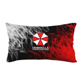 Подушка 3D антистресс с принтом UMBRELLA CORP в Новосибирске, наволочка — 100% полиэстер, наполнитель — вспененный полистирол | состоит из подушки и наволочки на молнии | ada wong | biohazard | leon | nemesis | project resistance | raccoon city | re2 | resident evil 2 | rpd | stars | umbrella | ада вонг | амбрелла | немесис | ужасы