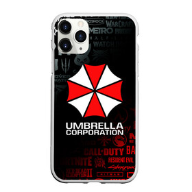 Чехол для iPhone 11 Pro матовый с принтом RESIDENT EVIL (UMBRELLA CORP) в Новосибирске, Силикон |  | ada wong | biohazard | leon | nemesis | project resistance | raccoon city | re | re3 | resident evil | resident evil 3 | rpd | stars | umbrella | ада вонг | амбрелла | немезис | ужасы