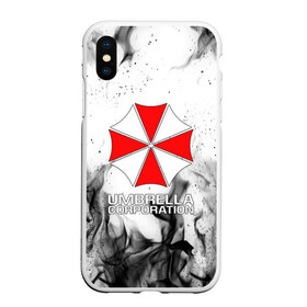 Чехол для iPhone XS Max матовый с принтом UMBRELLA CORP в Новосибирске, Силикон | Область печати: задняя сторона чехла, без боковых панелей | ada wong | biohazard | leon | nemesis | project resistance | raccoon city | re2 | resident evil 2 | rpd | stars | umbrella | ада вонг | амбрелла | немесис | ужасы