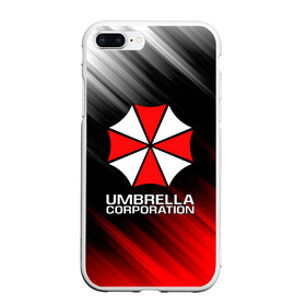 Чехол для iPhone 7Plus/8 Plus матовый с принтом UMBRELLA CORP в Новосибирске, Силикон | Область печати: задняя сторона чехла, без боковых панелей | ada wong | biohazard | leon | nemesis | project resistance | raccoon city | re2 | resident evil 2 | rpd | stars | umbrella | ада вонг | амбрелла | немесис | ужасы