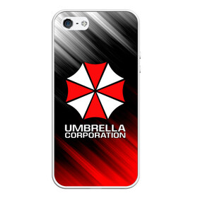 Чехол для iPhone 5/5S матовый с принтом UMBRELLA CORP в Новосибирске, Силикон | Область печати: задняя сторона чехла, без боковых панелей | ada wong | biohazard | leon | nemesis | project resistance | raccoon city | re2 | resident evil 2 | rpd | stars | umbrella | ада вонг | амбрелла | немесис | ужасы