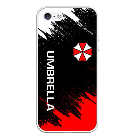 Чехол для iPhone 5/5S матовый с принтом UMBRELLA CORP в Новосибирске, Силикон | Область печати: задняя сторона чехла, без боковых панелей | ada wong | biohazard | leon | nemesis | project resistance | raccoon city | re2 | resident evil 2 | rpd | stars | umbrella | ада вонг | амбрелла | немесис | ужасы