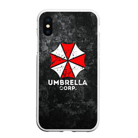 Чехол для iPhone XS Max матовый с принтом UMBRELLA CORP в Новосибирске, Силикон | Область печати: задняя сторона чехла, без боковых панелей | ada wong | biohazard | leon | nemesis | project resistance | raccoon city | re2 | resident evil 2 | rpd | stars | umbrella | ада вонг | амбрелла | немесис | ужасы