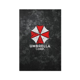 Обложка для паспорта матовая кожа с принтом UMBRELLA CORP в Новосибирске, натуральная матовая кожа | размер 19,3 х 13,7 см; прозрачные пластиковые крепления | Тематика изображения на принте: ada wong | biohazard | leon | nemesis | project resistance | raccoon city | re2 | resident evil 2 | rpd | stars | umbrella | ада вонг | амбрелла | немесис | ужасы