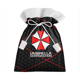 Подарочный 3D мешок с принтом UMBRELLA CORP | АМБРЕЛЛА КОРП в Новосибирске, 100% полиэстер | Размер: 29*39 см | ada wong | biohazard | leon | nemesis | project resistance | raccoon city | re2 | resident evil 2 | rpd | stars | umbrella | ада вонг | амбрелла | немесис | ужасы