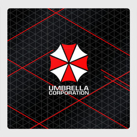 Магнитный плакат 3Х3 с принтом UMBRELLA CORP | АМБРЕЛЛА КОРП в Новосибирске, Полимерный материал с магнитным слоем | 9 деталей размером 9*9 см | ada wong | biohazard | leon | nemesis | project resistance | raccoon city | re2 | resident evil 2 | rpd | stars | umbrella | ада вонг | амбрелла | немесис | ужасы