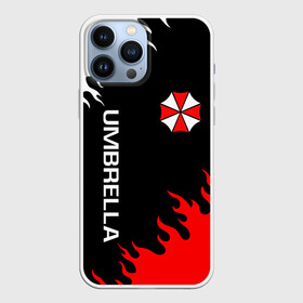 Чехол для iPhone 13 Pro Max с принтом UMBRELLA CORP | АМБРЕЛЛА КОРП в Новосибирске,  |  | Тематика изображения на принте: ada wong | biohazard | leon | nemesis | project resistance | raccoon city | re2 | resident evil 2 | rpd | stars | umbrella | ада вонг | амбрелла | немесис | ужасы