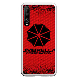 Чехол для Honor P30 с принтом Umbrella Corporation в Новосибирске, Силикон | Область печати: задняя сторона чехла, без боковых панелей | corporation | umbrella | umbrella corporation | амбрела | амбрелла корпорейшн | военная корпорация | корпорация | фармацевтическая корпорация