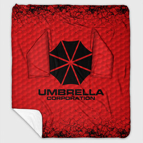 Плед с рукавами с принтом Umbrella Corporation в Новосибирске, 100% полиэстер | Закругленные углы, все края обработаны. Ткань не мнется и не растягивается. Размер 170*145 | corporation | umbrella | umbrella corporation | амбрела | амбрелла корпорейшн | военная корпорация | корпорация | фармацевтическая корпорация