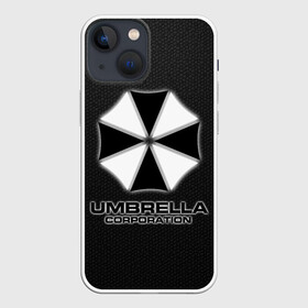 Чехол для iPhone 13 mini с принтом Umbrella Corporation в Новосибирске,  |  | corporation | umbrella | umbrella corporation | амбрела | амбрелла корпорейшн | военная корпорация | корпорация | фармацевтическая корпорация