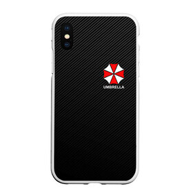 Чехол для iPhone XS Max матовый с принтом UMBRELLA CORP в Новосибирске, Силикон | Область печати: задняя сторона чехла, без боковых панелей | ada wong | biohazard | leon | nemesis | project resistance | raccoon city | re2 | resident evil 2 | rpd | stars | umbrella | ада вонг | амбрелла | немесис | ужасы