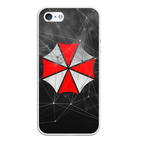 Чехол для iPhone 5/5S матовый с принтом UMBRELLA CORP в Новосибирске, Силикон | Область печати: задняя сторона чехла, без боковых панелей | ada wong | biohazard | leon | nemesis | project resistance | raccoon city | re2 | resident evil 2 | rpd | stars | umbrella | ада вонг | амбрелла | немесис | ужасы