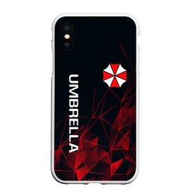 Чехол для iPhone XS Max матовый с принтом UMBRELLA CORP в Новосибирске, Силикон | Область печати: задняя сторона чехла, без боковых панелей | ada wong | biohazard | leon | nemesis | project resistance | raccoon city | re2 | resident evil 2 | rpd | stars | umbrella | ада вонг | амбрелла | немесис | ужасы