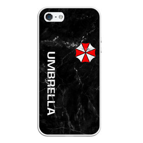 Чехол для iPhone 5/5S матовый с принтом UMBRELLA CORP в Новосибирске, Силикон | Область печати: задняя сторона чехла, без боковых панелей | ada wong | biohazard | leon | nemesis | project resistance | raccoon city | re2 | resident evil 2 | rpd | stars | umbrella | ада вонг | амбрелла | немесис | ужасы