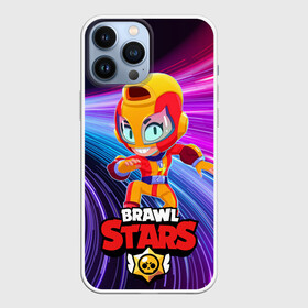 Чехол для iPhone 13 Pro Max с принтом MAX BRAWL STARS в Новосибирске,  |  | Тематика изображения на принте: brawlstars | crow | dyna | dynamike | leon | leonskin | max | mike | mr p | sally | shark | бравлстарc | бравлстарз | динамайк | игра | игры | леон | макс | мистер пи | мультик | старз