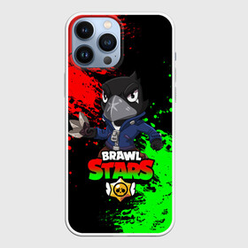 Чехол для iPhone 13 Pro Max с принтом Brawl Stars Crow в Новосибирске,  |  | Тематика изображения на принте: brawl stars | crow | game | leon | бравл | бравл стар | бравл старс | ворон | ворона | детская | детям | игра | компьютерная игра | кров | леон | персонаж | развлечение