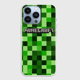 Чехол для iPhone 13 Pro с принтом MINECRAFT CREEPER (+КАПЮШОН) в Новосибирске,  |  | creeper | game | minecraft | блоки | игра | капюшон | квадраты | компьютерная игра | костюм | крипер | майнкрафт