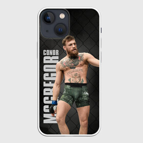 Чехол для iPhone 13 mini с принтом Конор МакГрегор в Новосибирске,  |  | conor | conor mcgregor | mcgregor | mma | notorious | the notorious | ufc | боец | бои без правил | бокс | конор | конор макгрегор | макгрегор | микс файт | мма