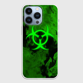 Чехол для iPhone 13 Pro с принтом BIOHAZARD в Новосибирске,  |  | Тематика изображения на принте: biohazard | biohazard 7 | crocodile | fang | game | hand | monster | new umbrella | resident evil | resident evil 7 | umbrella | umbrella corp | umbrella corporation | zombie | обитель