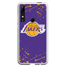 Чехол для Honor P Smart Z с принтом LA LAKERS в Новосибирске, Силикон | Область печати: задняя сторона чехла, без боковых панелей | Тематика изображения на принте: america | basketball | kobe bryant | la | la lakers | lakers | los angeles lakers | nba | usa | баскетбол | кобе брайант | лос анджелес лейкерс | нба | сша