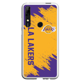 Чехол для Honor P Smart Z с принтом LA LAKERS в Новосибирске, Силикон | Область печати: задняя сторона чехла, без боковых панелей | Тематика изображения на принте: america | basketball | kobe bryant | la | la lakers | lakers | los angeles lakers | nba | usa | баскетбол | кобе брайант | лос анджелес лейкерс | нба | сша