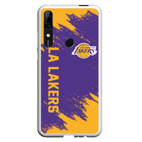 Чехол для Honor P Smart Z с принтом LA LAKERS в Новосибирске, Силикон | Область печати: задняя сторона чехла, без боковых панелей | Тематика изображения на принте: america | basketball | kobe bryant | la | la lakers | lakers | los angeles lakers | nba | usa | баскетбол | кобе брайант | лос анджелес лейкерс | нба | сша