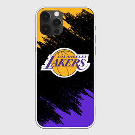 Чехол для iPhone 12 Pro Max с принтом LA LAKERS в Новосибирске, Силикон |  | Тематика изображения на принте: america | basketball | kobe bryant | la | la lakers | lakers | los angeles lakers | nba | usa | баскетбол | кобе брайант | лос анджелес лейкерс | нба | сша