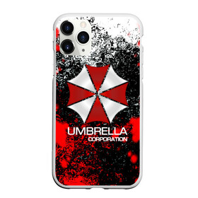 Чехол для iPhone 11 Pro Max матовый с принтом UMBRELLA CORP в Новосибирске, Силикон |  | biohazard | biohazard 7 | crocodile | fang | game | hand | monster | new umbrella | resident evil | resident evil 7 | umbrella | umbrella corp | umbrella corporation | zombie | обитель