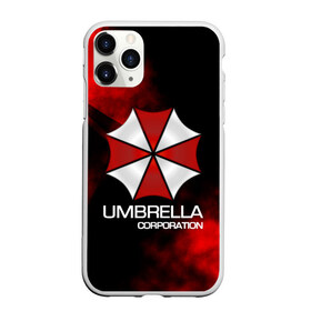 Чехол для iPhone 11 Pro Max матовый с принтом UMBRELLA CORP в Новосибирске, Силикон |  | biohazard | biohazard 7 | crocodile | fang | game | hand | monster | new umbrella | resident evil | resident evil 7 | umbrella | umbrella corp | umbrella corporation | zombie | обитель