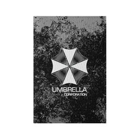 Обложка для паспорта матовая кожа с принтом UMBRELLA CORP в Новосибирске, натуральная матовая кожа | размер 19,3 х 13,7 см; прозрачные пластиковые крепления | biohazard | biohazard 7 | crocodile | fang | game | hand | monster | new umbrella | resident evil | resident evil 7 | umbrella | umbrella corp | umbrella corporation | zombie | обитель