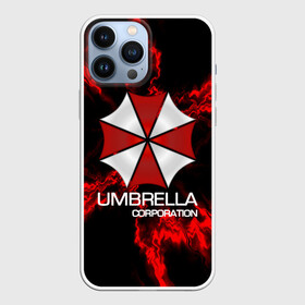 Чехол для iPhone 13 Pro Max с принтом UMBRELLA CORP в Новосибирске,  |  | Тематика изображения на принте: biohazard | biohazard 7 | crocodile | fang | game | hand | monster | new umbrella | resident evil | resident evil 7 | umbrella | umbrella corp | umbrella corporation | zombie | обитель