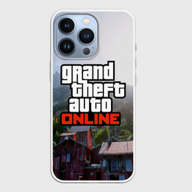 Чехол для iPhone 13 Pro с принтом GTA Online в Новосибирске,  |  | grand theft auto 2 | grand theft auto 3 | grand theft auto v | grand theft auto: san andreas | grand theft auto: vice city | gta 1 | gta 2 | gta 3 | gta 4 | gta 5 | gta online | gta v | город | игры