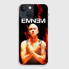 Чехол для iPhone 13 mini с принтом EMINEM. в Новосибирске,  |  | eminem | marshall bruce mathers | rap | зарубежный реп | маршалл брюс мэтерс | музыка | реп | рэпер | эминем