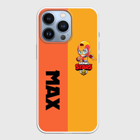 Чехол для iPhone 13 Pro с принтом BRAWL STARS MAX. в Новосибирске,  |  | bea | bibi | brawl stars | colt | crow | el brown | leon | leon shark | max | nita | sally leon | shark | акула | беа | берли | биби | бравл старс | браун | ворон | кольт | леон | леон акула | макс | нита | шелли