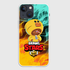 Чехол для iPhone 13 mini с принтом BRAWL STARS SALLY LEON. в Новосибирске,  |  | bea | bibi | brawl stars | colt | crow | el brown | leon | leon shark | max | nita | sally leon | shark | акула | беа | берли | биби | бравл старс | браун | ворон | кольт | леон | леон акула | макс | нита | шелли