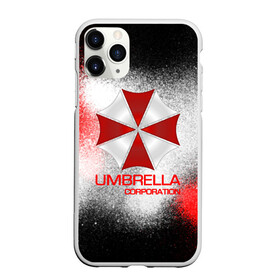 Чехол для iPhone 11 Pro Max матовый с принтом UMBRELLA CORP в Новосибирске, Силикон |  | biohazard | biohazard 7 | crocodile | fang | game | hand | monster | new umbrella | resident evil | resident evil 7 | umbrella | umbrella corp | umbrella corporation | zombie | обитель