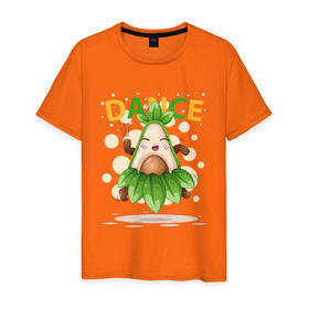 Мужская футболка хлопок с принтом АВОКАДО в Новосибирске, 100% хлопок | прямой крой, круглый вырез горловины, длина до линии бедер, слегка спущенное плечо. | avocado | character | cute pictures | exotic | fruit | nut | vegan | vegetables | vegetarian | авокадо | веган | вегетарианец | милые картинки | овощи | орех | персонаж | фрукты | экзотика