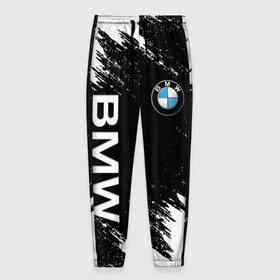 Мужские брюки 3D с принтом BMW в Новосибирске, 100% полиэстер | манжеты по низу, эластичный пояс регулируется шнурком, по бокам два кармана без застежек, внутренняя часть кармана из мелкой сетки | bmw | bmw performance | m | motorsport | performance | бмв | моторспорт