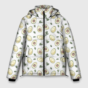 Мужская зимняя куртка 3D с принтом АВОКАДО в Новосибирске, верх — 100% полиэстер; подкладка — 100% полиэстер; утеплитель — 100% полиэстер | длина ниже бедра, свободный силуэт Оверсайз. Есть воротник-стойка, отстегивающийся капюшон и ветрозащитная планка. 

Боковые карманы с листочкой на кнопках и внутренний карман на молнии. | avocado | character | cute pictures | exotic | fruit | nut | vegan | vegetables | vegetarian | авокадо | веган | вегетарианец | милые картинки | овощи | орех | персонаж | фрукты | экзотика