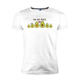 Мужская футболка премиум с принтом Авокадо в Новосибирске, 92% хлопок, 8% лайкра | приталенный силуэт, круглый вырез ворота, длина до линии бедра, короткий рукав | авокадо | веган | еда блогеров | мемы | минимализм | прикольные картинки | прикольные надписи | растение | смешное авокадо | фрукт