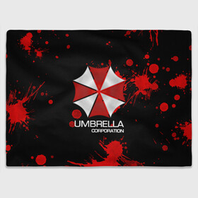 Плед 3D с принтом UMBRELLA CORP в Новосибирске, 100% полиэстер | закругленные углы, все края обработаны. Ткань не мнется и не растягивается | biohazard | biohazard 7 | crocodile | fang | game | hand | monster | new umbrella | resident evil | resident evil 7 | umbrella | umbrella corp | umbrella corporation | zombie | обитель