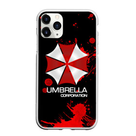 Чехол для iPhone 11 Pro Max матовый с принтом UMBRELLA CORP в Новосибирске, Силикон |  | biohazard | biohazard 7 | crocodile | fang | game | hand | monster | new umbrella | resident evil | resident evil 7 | umbrella | umbrella corp | umbrella corporation | zombie | обитель