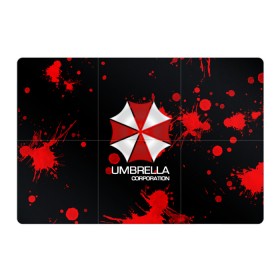 Магнитный плакат 3Х2 с принтом UMBRELLA CORP в Новосибирске, Полимерный материал с магнитным слоем | 6 деталей размером 9*9 см | biohazard | biohazard 7 | crocodile | fang | game | hand | monster | new umbrella | resident evil | resident evil 7 | umbrella | umbrella corp | umbrella corporation | zombie | обитель