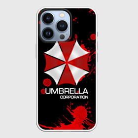 Чехол для iPhone 13 Pro с принтом UMBRELLA CORP в Новосибирске,  |  | biohazard | biohazard 7 | crocodile | fang | game | hand | monster | new umbrella | resident evil | resident evil 7 | umbrella | umbrella corp | umbrella corporation | zombie | обитель