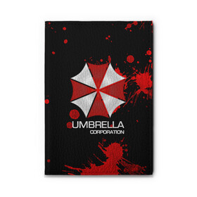 Обложка для автодокументов с принтом UMBRELLA CORP в Новосибирске, натуральная кожа |  размер 19,9*13 см; внутри 4 больших “конверта” для документов и один маленький отдел — туда идеально встанут права | biohazard | biohazard 7 | crocodile | fang | game | hand | monster | new umbrella | resident evil | resident evil 7 | umbrella | umbrella corp | umbrella corporation | zombie | обитель