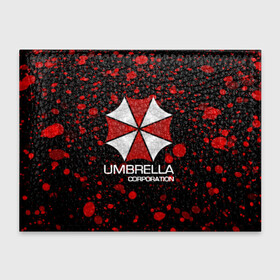 Обложка для студенческого билета с принтом UMBRELLA CORP в Новосибирске, натуральная кожа | Размер: 11*8 см; Печать на всей внешней стороне | Тематика изображения на принте: biohazard | biohazard 7 | crocodile | fang | game | hand | monster | new umbrella | resident evil | resident evil 7 | umbrella | umbrella corp | umbrella corporation | zombie | обитель