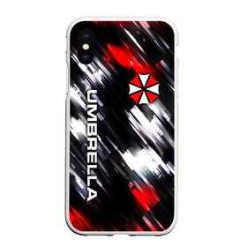 Чехол для iPhone XS Max матовый с принтом UMBRELLA CORPORATION в Новосибирске, Силикон | Область печати: задняя сторона чехла, без боковых панелей | corp | corporation | resident evil | umbrella | umbrella corporation | зомби апокалипсис | зонт | игра